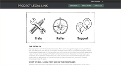 Desktop Screenshot of projectlegallink.org